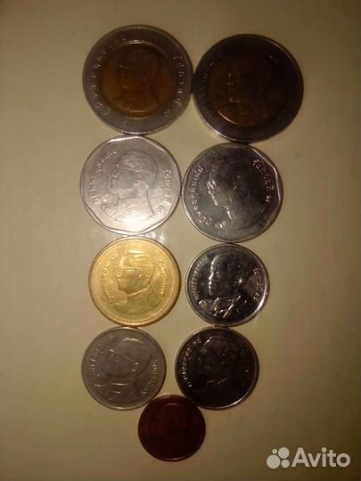 Монеты Тайланд