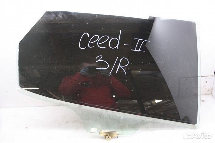 Стекло двери задней правой KIA ceed II 2012-2018