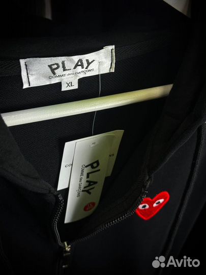 Comme Des Garçons зип худи