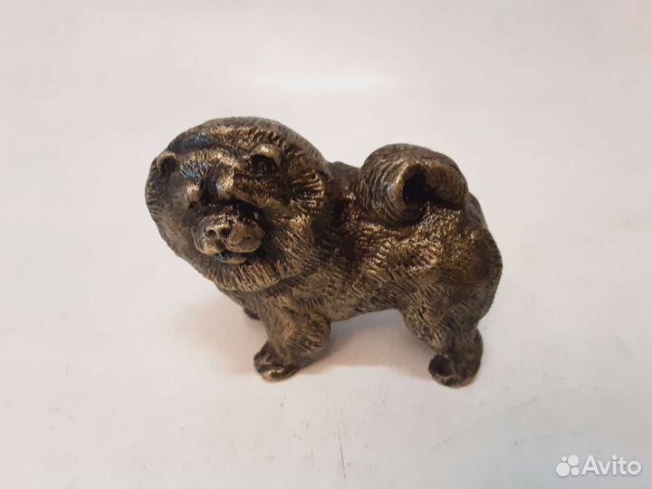 Бронзовые статуэтки, литые. Собаки