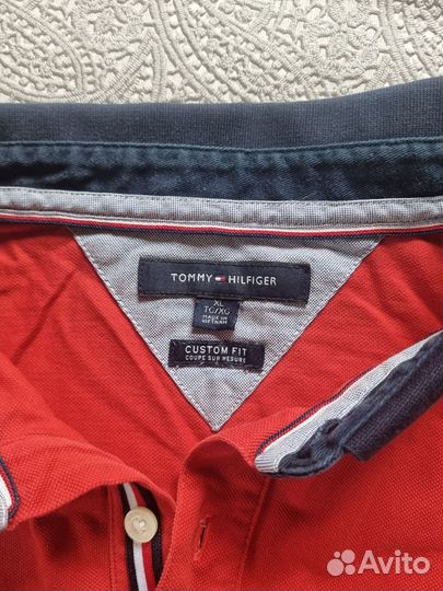 Поло tommy hilfiger оригинал