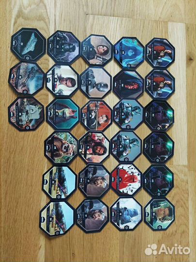 Карточки жетоны Star Wars