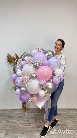 Букет гигант из шаров