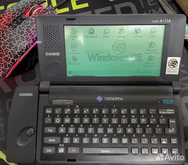 Раритет кпк Casio Cassiopeia A-11A 1996 года