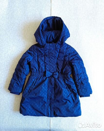 Куртка пальто демисезонная для девочки 116р