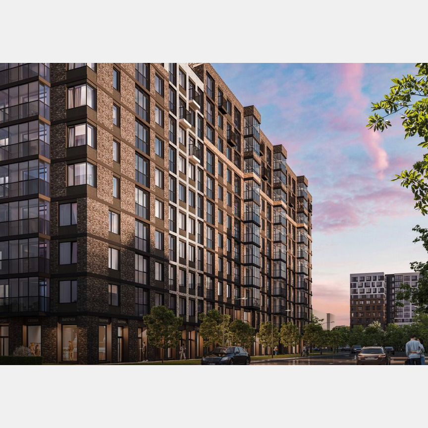 1-к. квартира, 34,4 м², 12/14 эт.