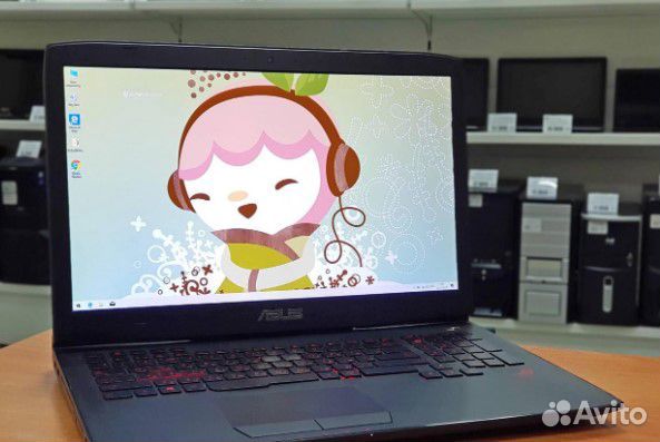 Игровой Asus Rog,i7 4710,RAM 16GB,860GTX FHD 17,3