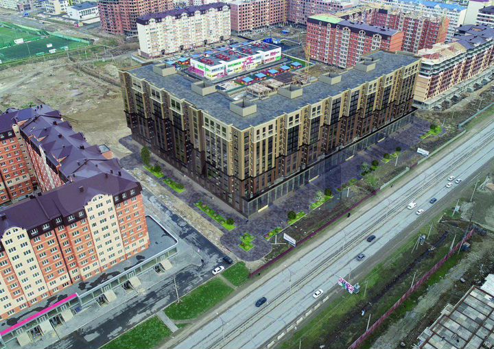 2-к. квартира, 53,6 м², 7/12 эт.