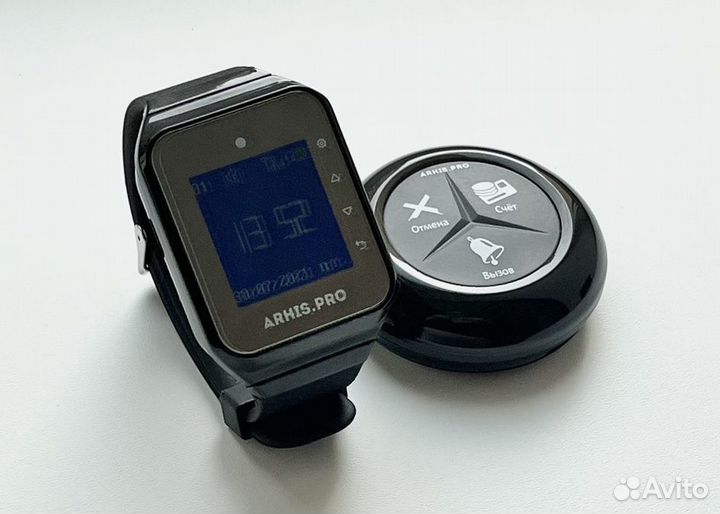 Система вызова официанта кнопка часы в ресторан