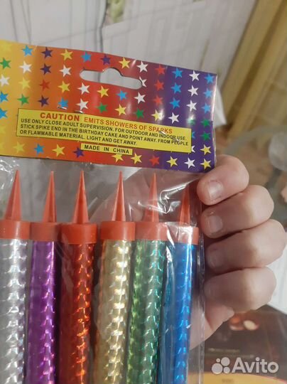 Свечи фонтан