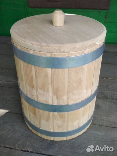 Кадка дубовая 12л для солений