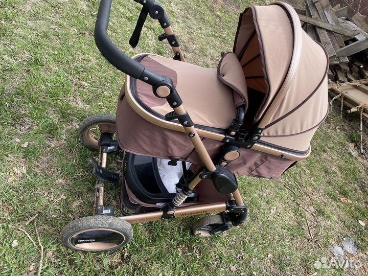 Коляска трансформер 3 в 1 бу