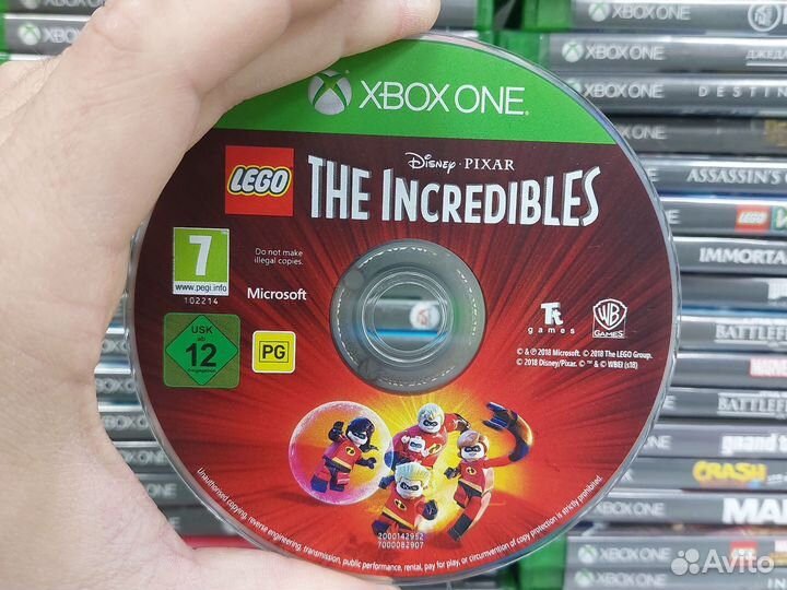 Lego суперсемейка xbox one