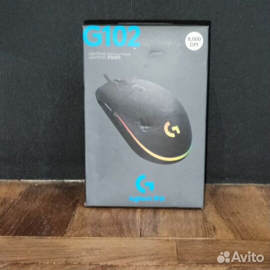 Игровая мышь Logitech G102 lightsync