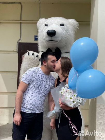 Белый Мишка Ростовые куклы.Праздники