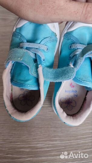 Кеды для девочки 24 размер
