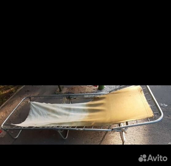 Раскладушка на стуле СССР