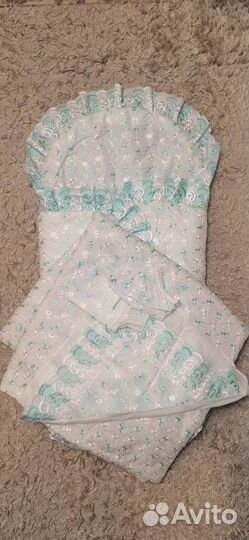 Конверт на выписку летний