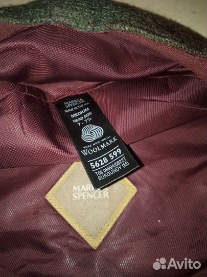 Английскиская кепка из шерсти Marks&Spencer