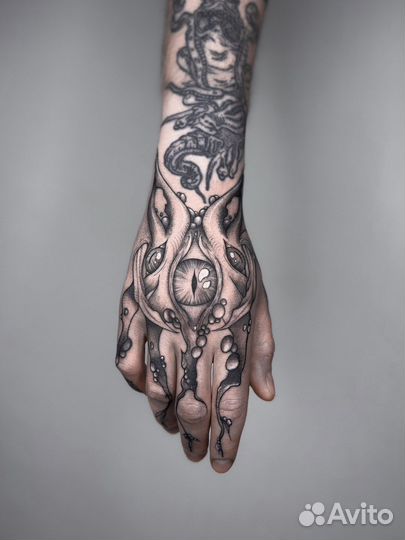 Тату мастер, художественная татуировка