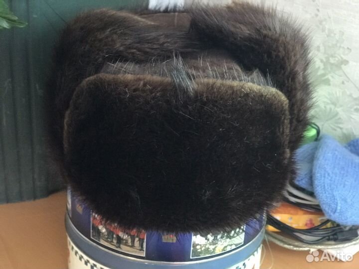 Мужская финская меховая шапка 59р