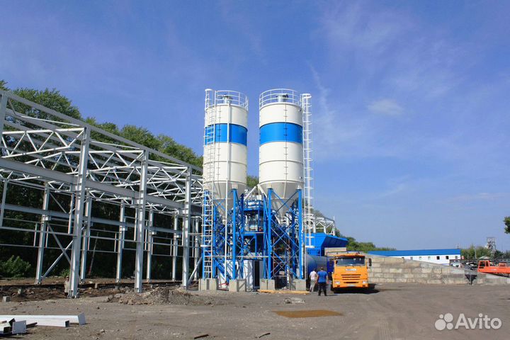 Бсу Комета 60 с мощным бетоносмесителем