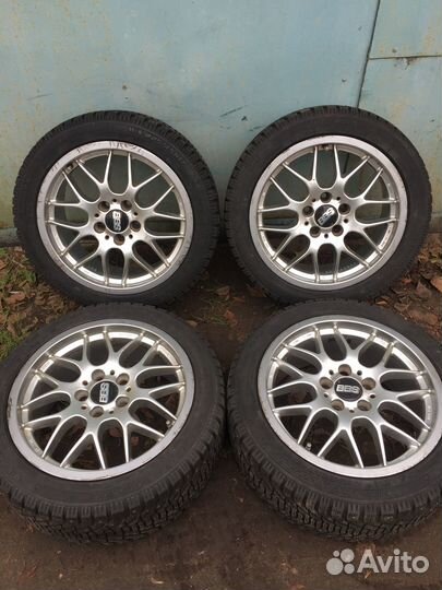 Колеса BBS шипы Goodyear на Сааб