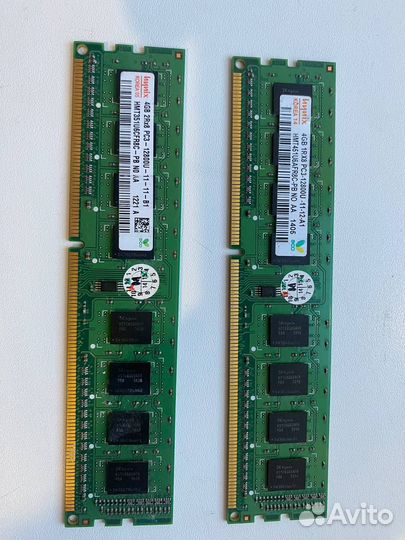 Оперативная память ddr3 4 gb Hynix
