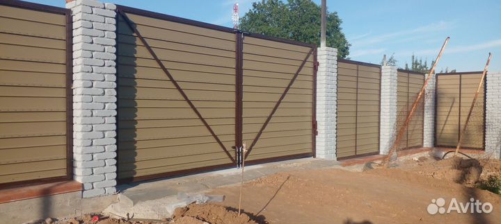 Навесы, заборы, калитки, беседки сварочные работы