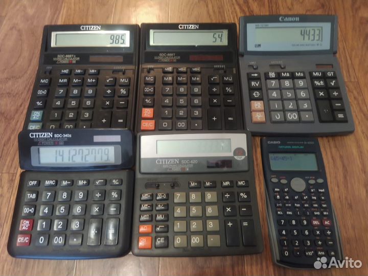 Калькуляторы офисные, инженерный Casio