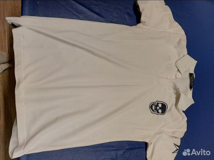 Футболка philipp plein белая размер M