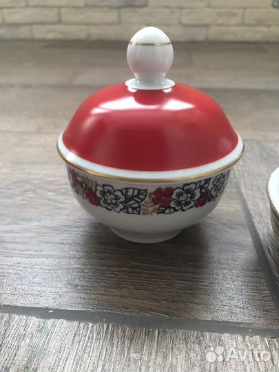 Сервиз кофейный гдр Винтаж