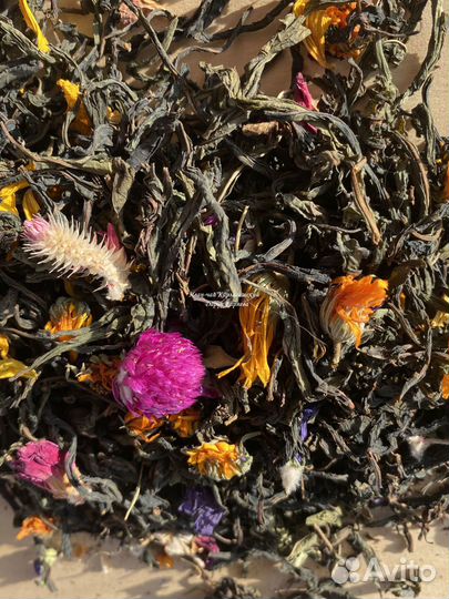 Иван-чай листовой и гранулированный с цветом жасми