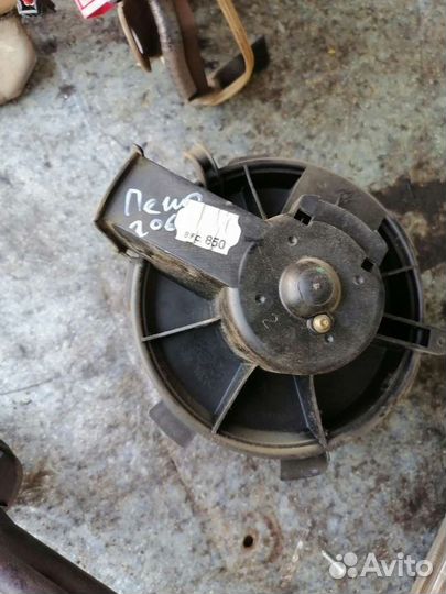 Мотор печки пежо 206