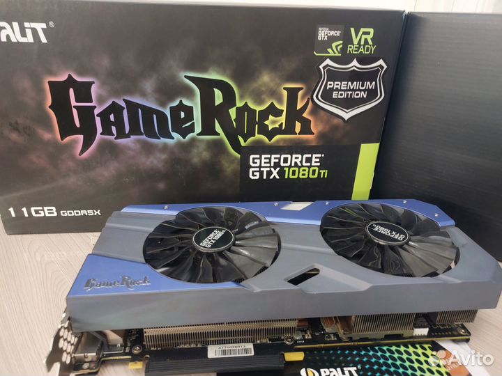 Видеокарта GTX 1080 Ti GameRock 11GB