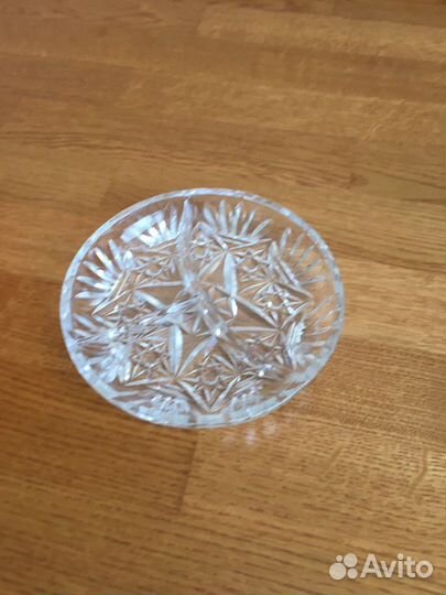 Менажница хрусталь