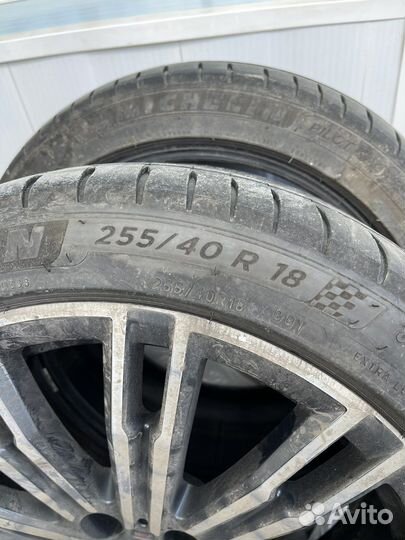 Michelin Pilot Sport 4 225/45 R18 и 255/40 R18