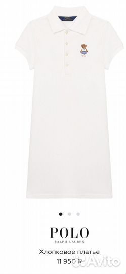 Платье Ralph Lauren 104-110 Monnalisa,il gufo