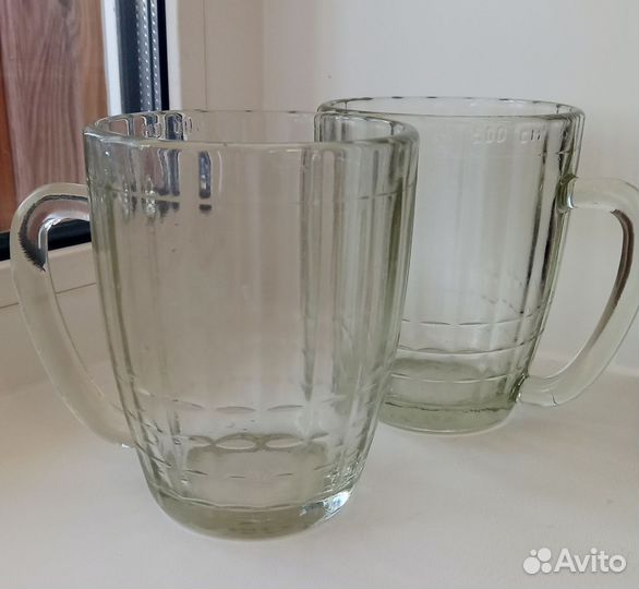 Кружка пивная 0.5л СССР 2 штуки
