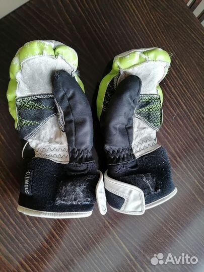 Варежки горнолыжные с защитой Snowlife