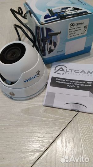 Камера видеонаблюдения купольная уличная