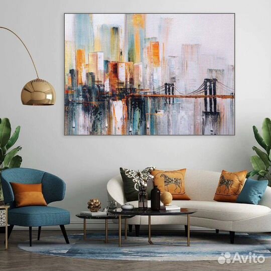 Картина маслом на холсте 