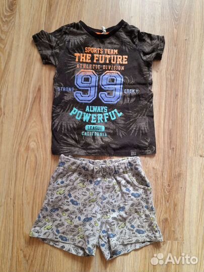 Летний костюм на мальчика 116р