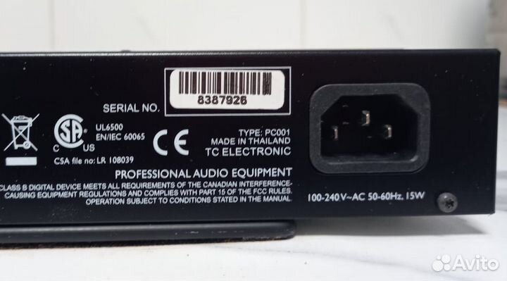 Процессор эффектов T.C. Electronic c 300