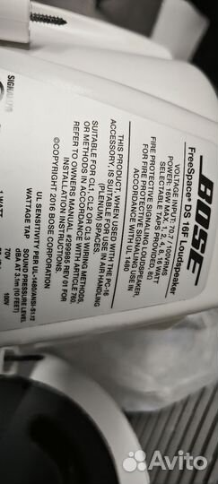 Колонка встраиваемая bose FreeSpace DS 16F