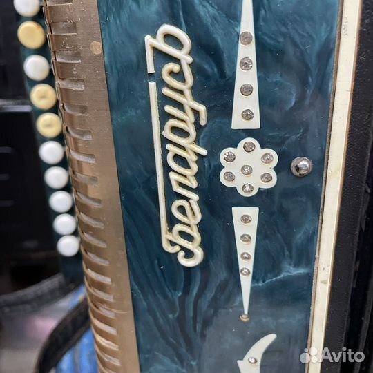 Гармонь Беларусь с футляре СССР (Сзр)