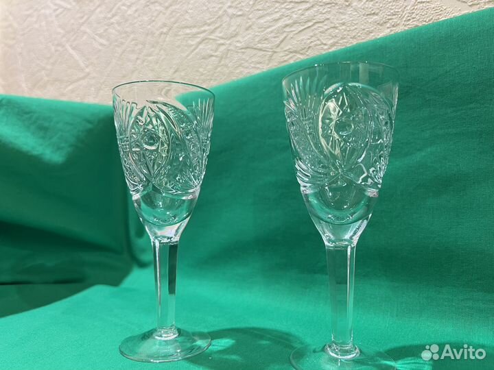 Фужеры хрустальные СССР