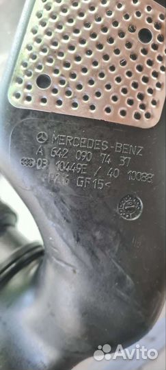 Патрубок воздуха mercedes gl