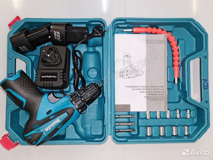 Шуруповервт Makita 12в