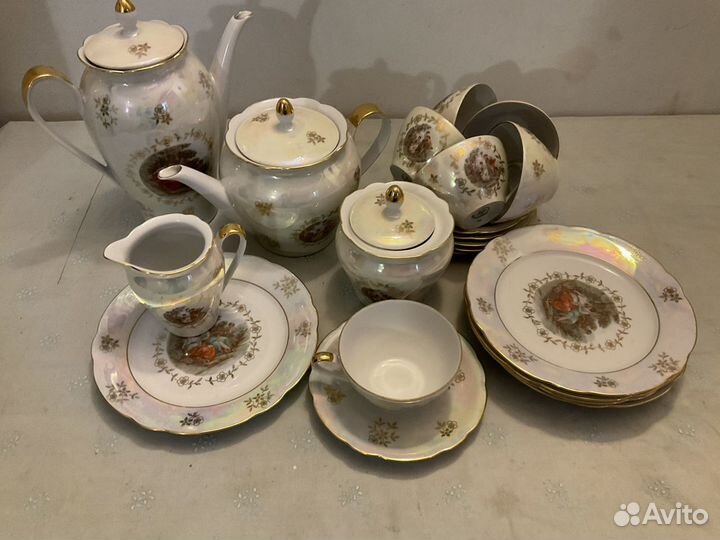 Чайный сервиз Мадонна Германия kahla 24 предм